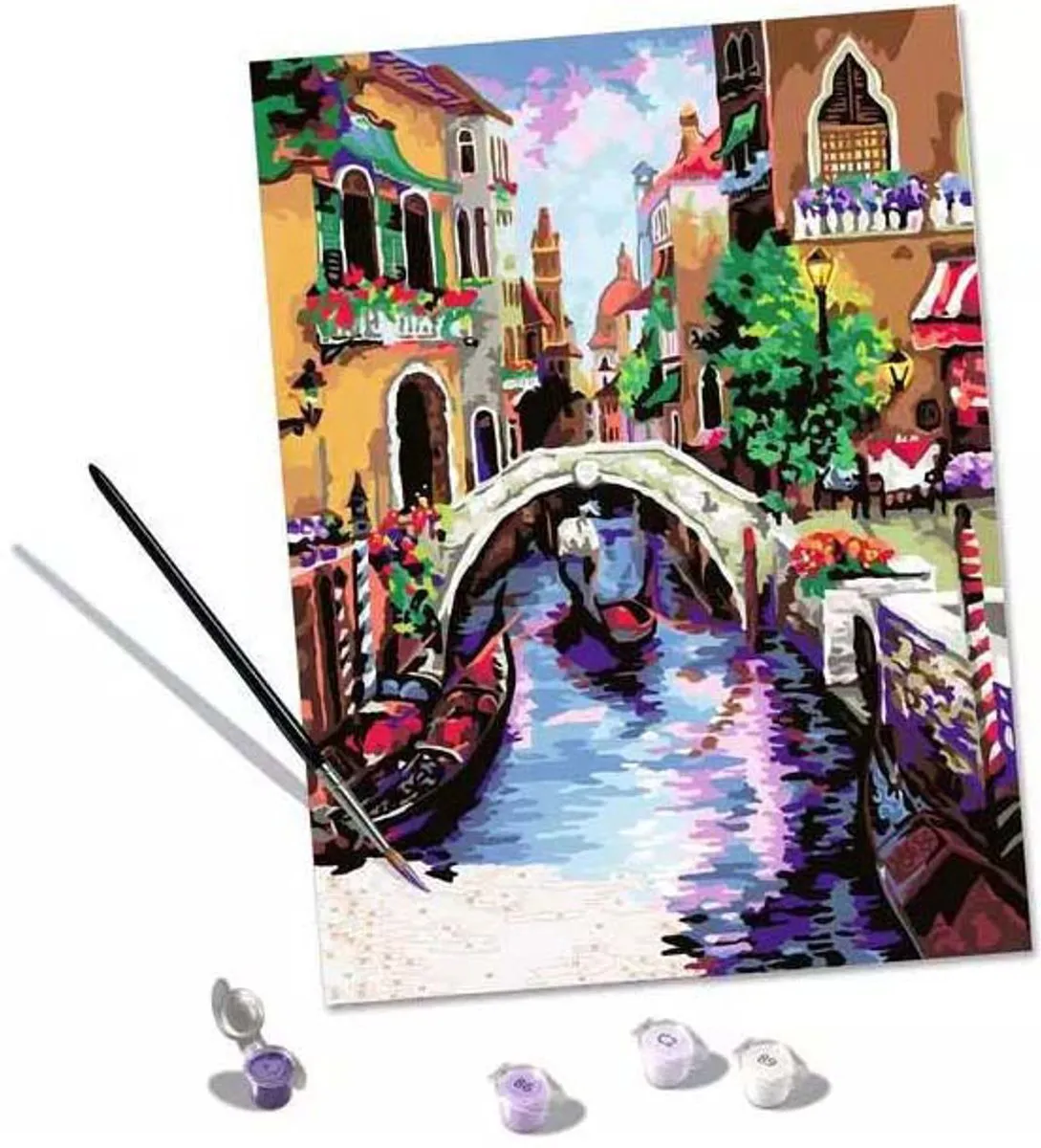 Ravensburger CreArt Schilderen op Nummer Venetie - Multicolor