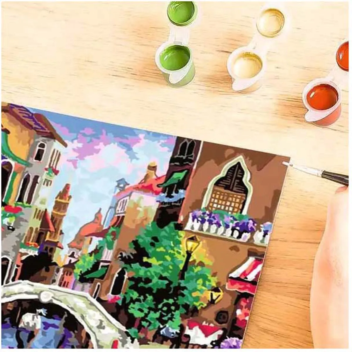 Ravensburger CreArt Schilderen op Nummer Venetie - Multicolor