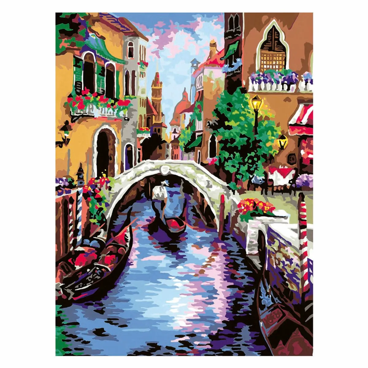 Ravensburger CreArt Schilderen op Nummer Venetie - Multicolor