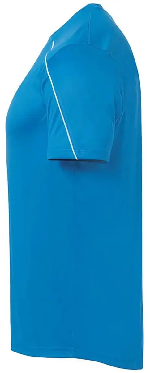 Uhlsport Stream 22 Shirt Korte Mouw Heren - Cyaan / Wit | Maat: S