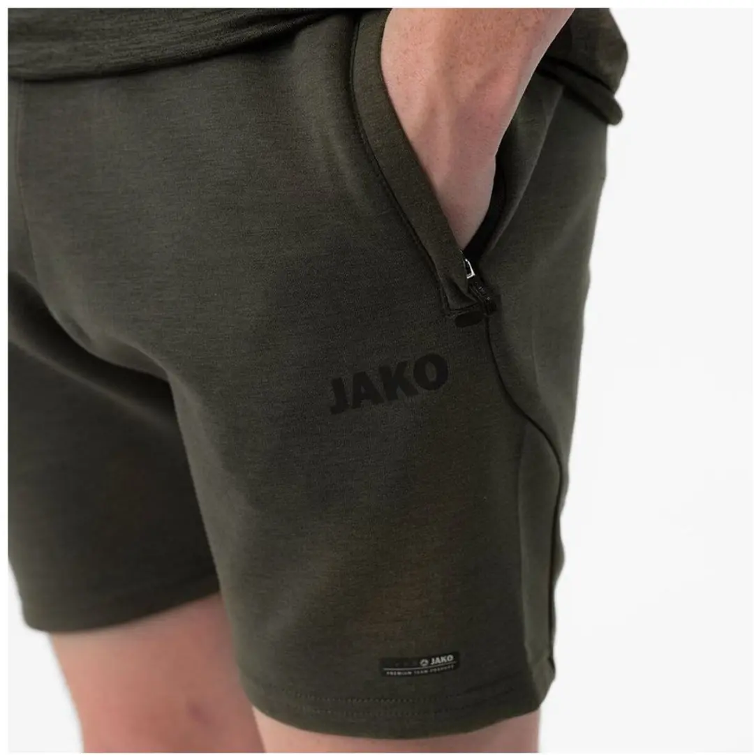 Jako Premium Basics Short Heren - Kaki S