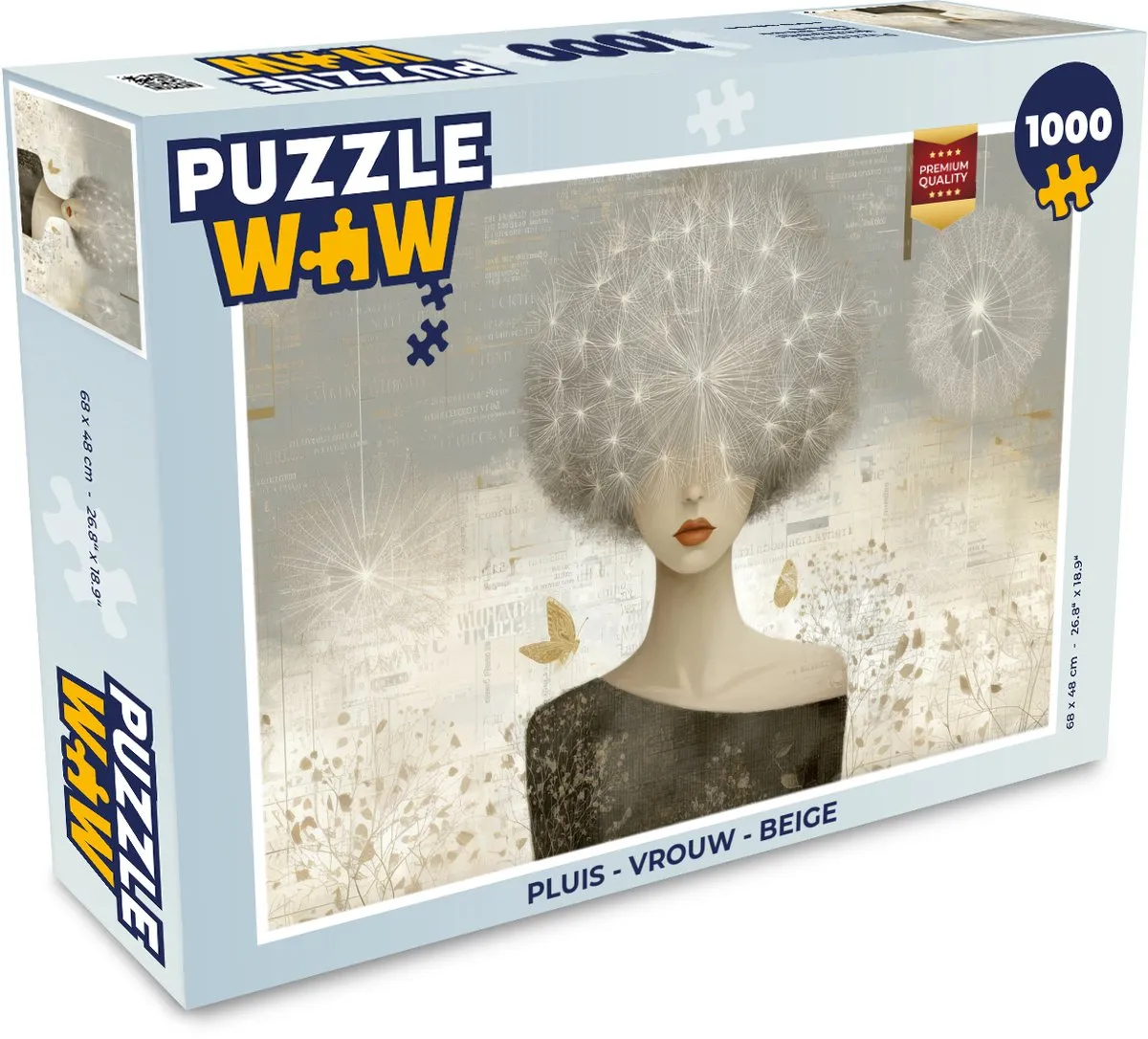 PuzzleWow Pluis Vrouw Puzzel
