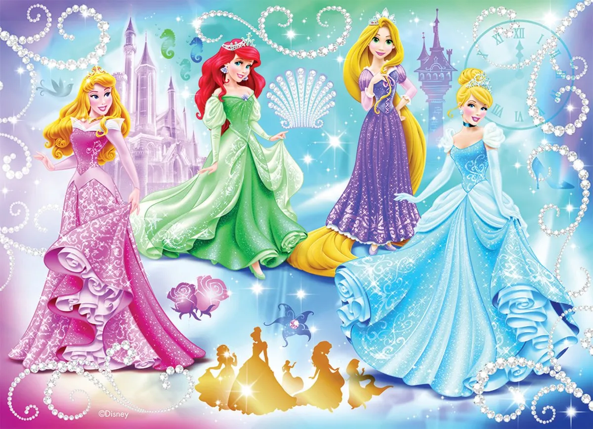 Ravensburger Nathan Disney Prinzessinnen Puzzel 100 Stuks