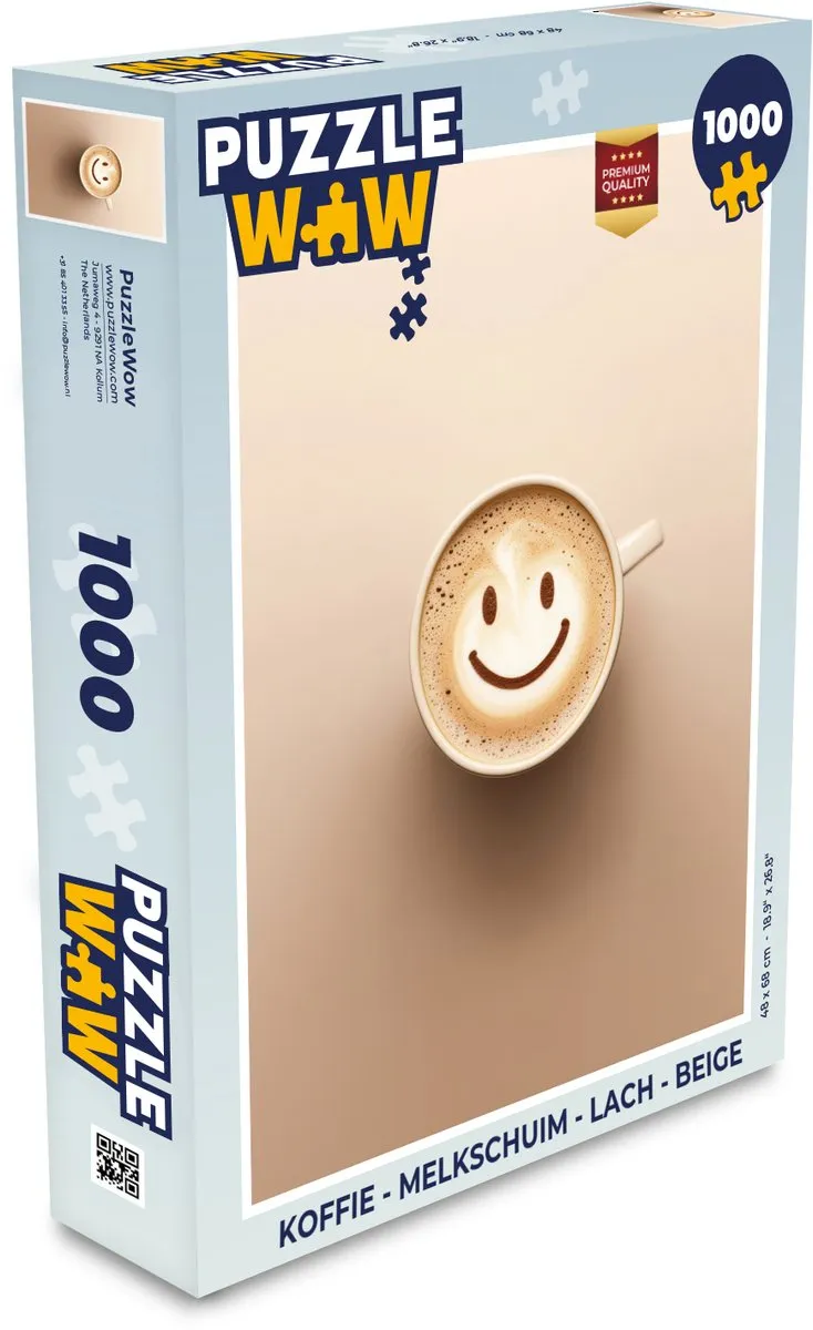 PuzzleWow Lachpuzzel 1000 Stuks