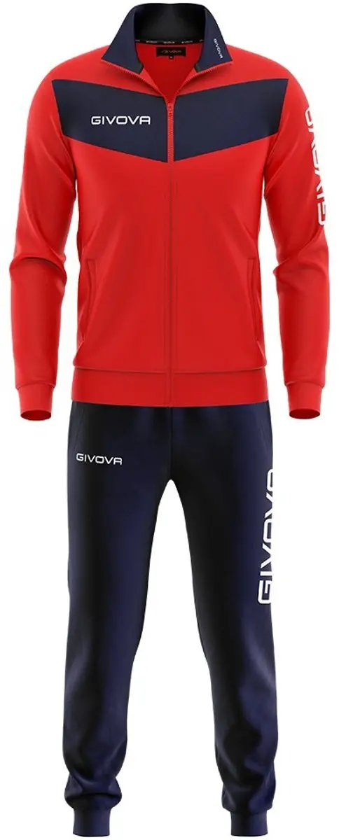 Givova Visa trainingspak Rojo/Marino