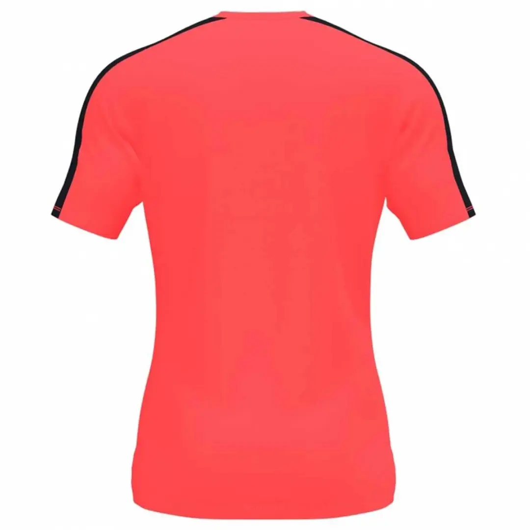 Joma Academy III Shirt Korte Mouw Heren - Fluo Oranje / Zwart | Maat: XL