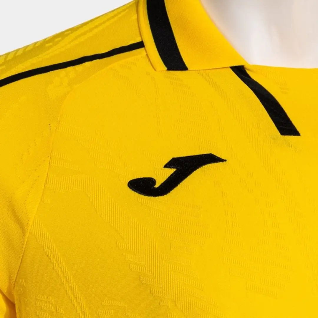 Joma Fit One T-shirt 2XL - Geel/Zwart