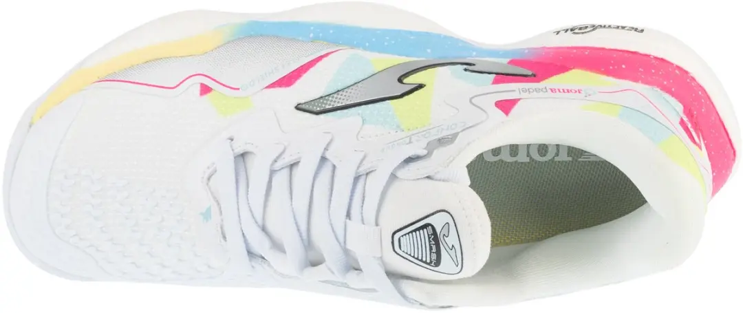 Joma Smash Lady 25 TSMALW - Schoen Wit - afbeelding 2 van 4