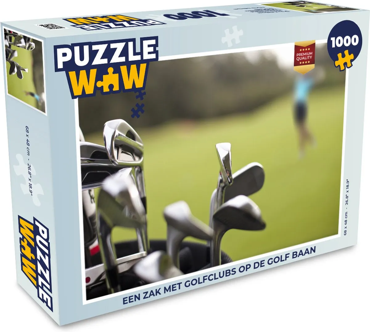 PuzzleWow Golfbaan Legpuzzel 1000 Stuks