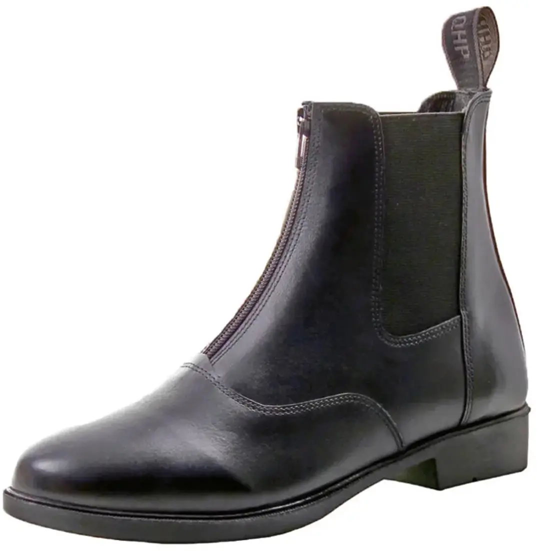 QHP Jodhpurs Manilla Kids 27 - Zwart - afbeelding 2 van 6