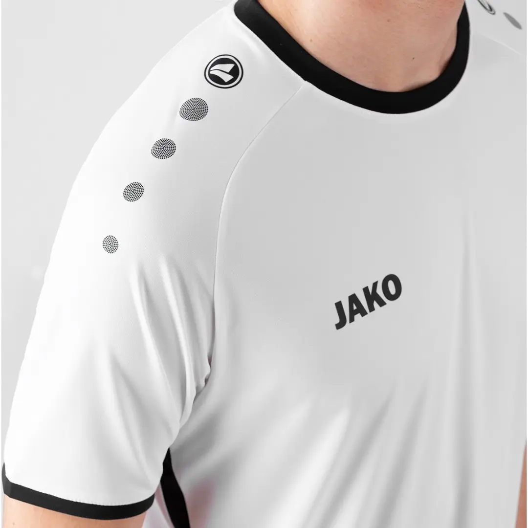 Jako Primera Korte Mouw Shirt Kinderen 116 - Wit