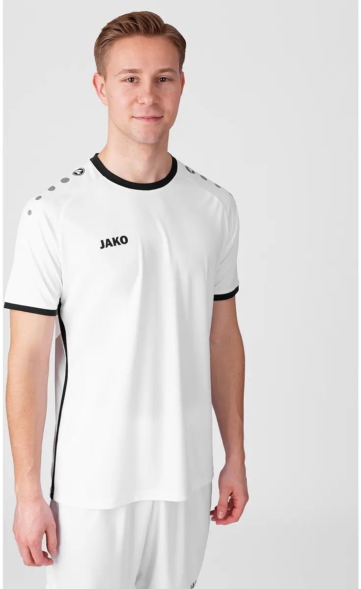 Jako Primera Korte Mouw Shirt Kinderen 116 - Wit