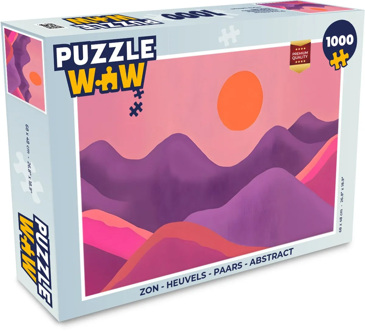 PuzzleWow Legpuzzel 1000 Stuks