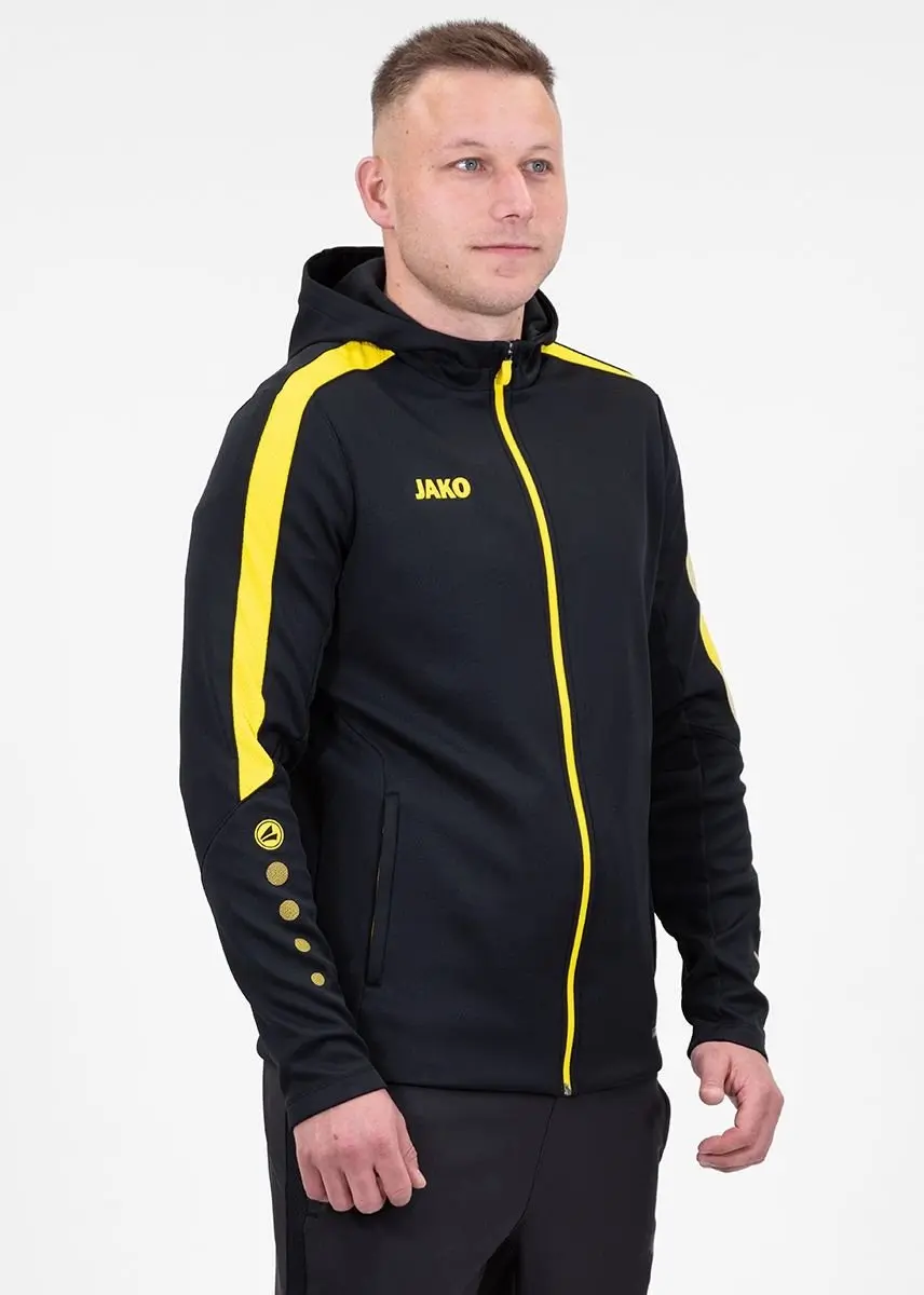 JAKO Power Jas Heren - Zwart/Geel - Maat L - afbeelding 6 van 6