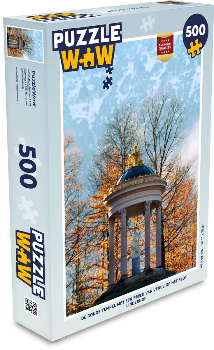 PuzzleWow Slot Linderhof Legpuzzel 500 Stuks