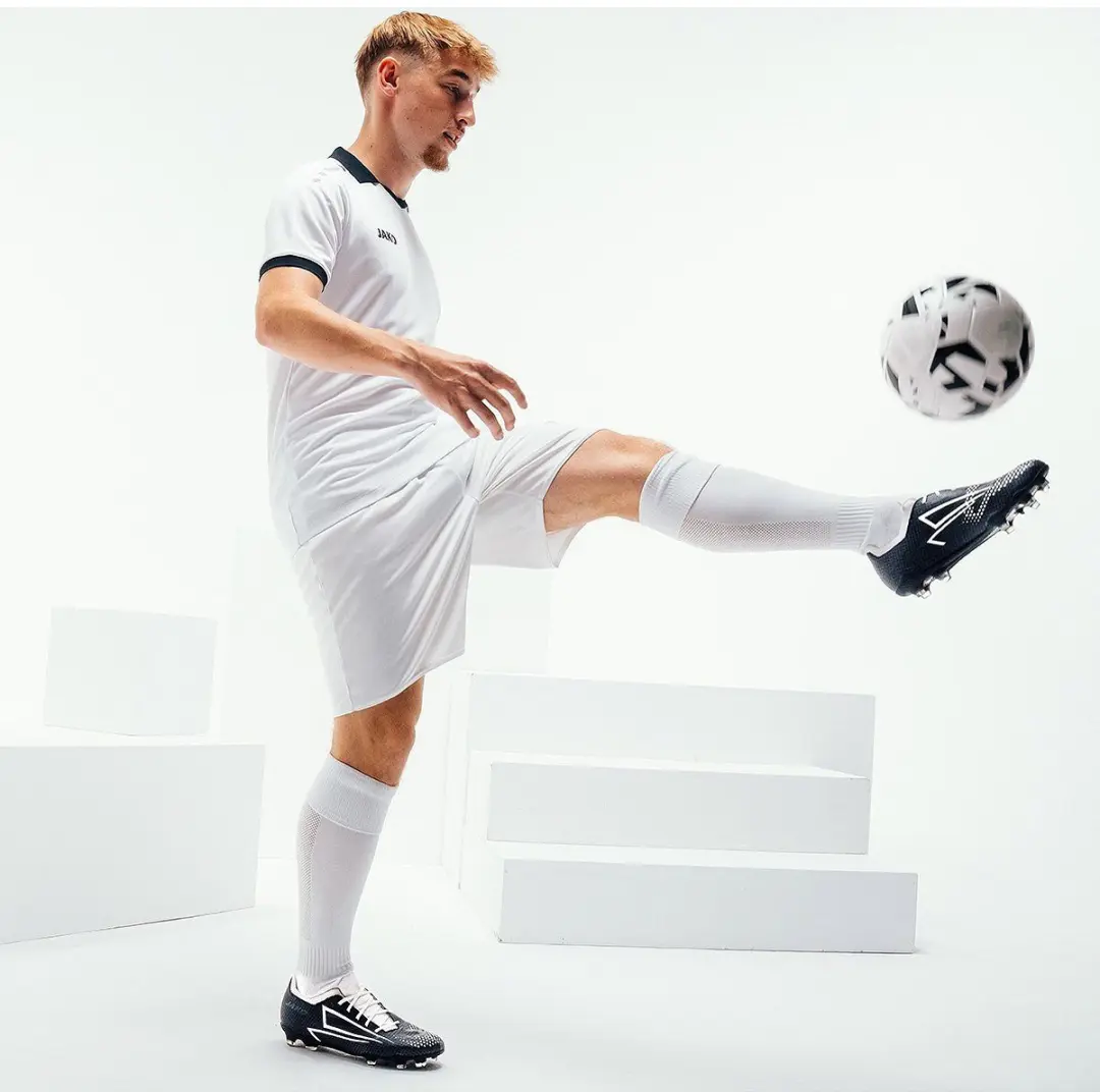 Jako RS89 Elite Voetbalschoenen FG - Maat 44 - Zwart/Wit