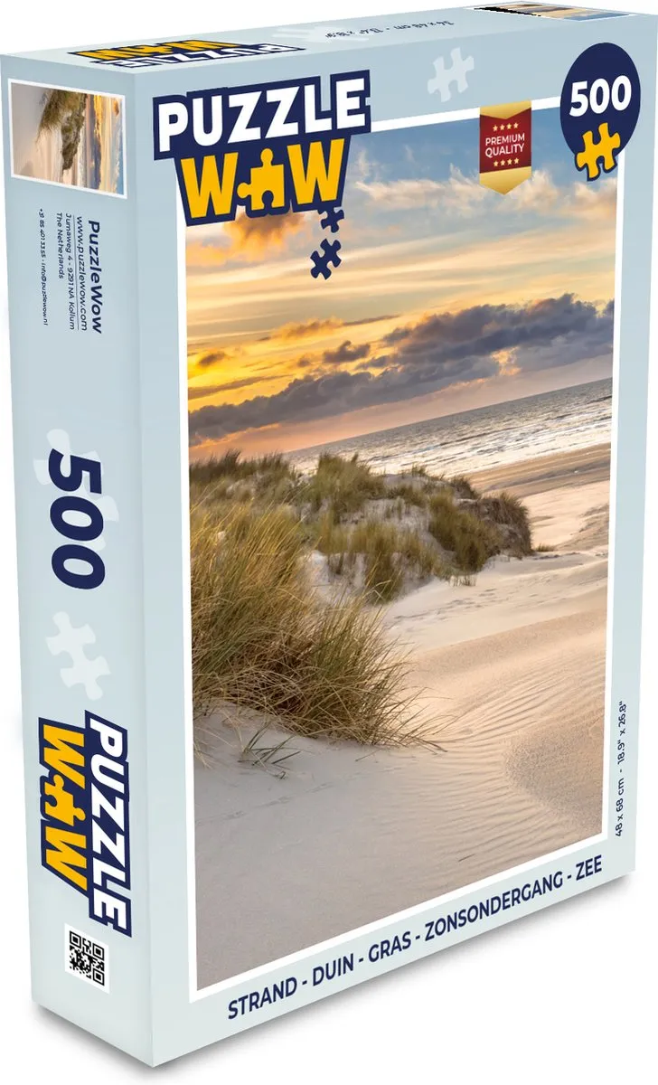 PuzzleWow Legpuzzel 500 Stuks
