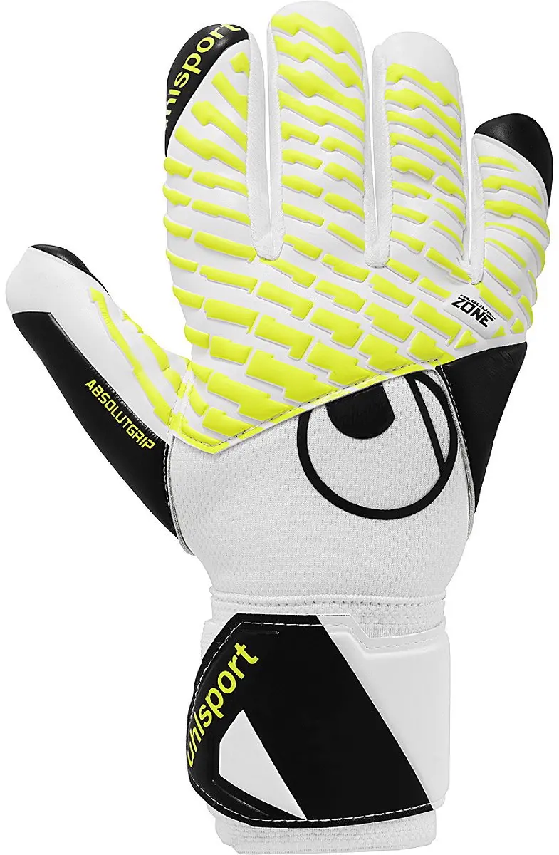 Uhlsport Fangmaschine Absolutgrip HN Pro Keepershandschoenen Kinderen - 6.5 - Wit/Fluogeel