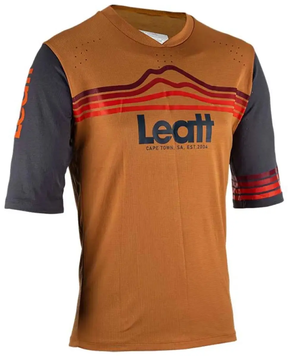 Leatt Enduro 3.0 3/4 Mouw Enduro Trui Oranje XS Man