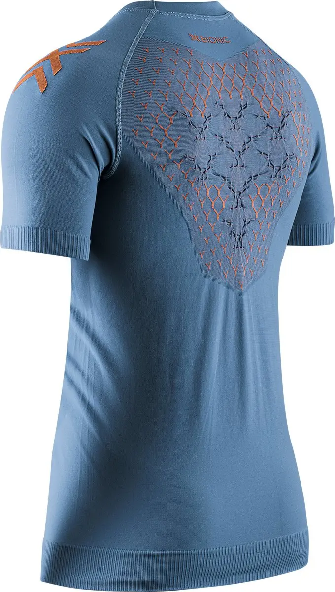 X-Bionic Twyce Run Shirt Heren M - Slate Blue/X Black - afbeelding 5 van 6