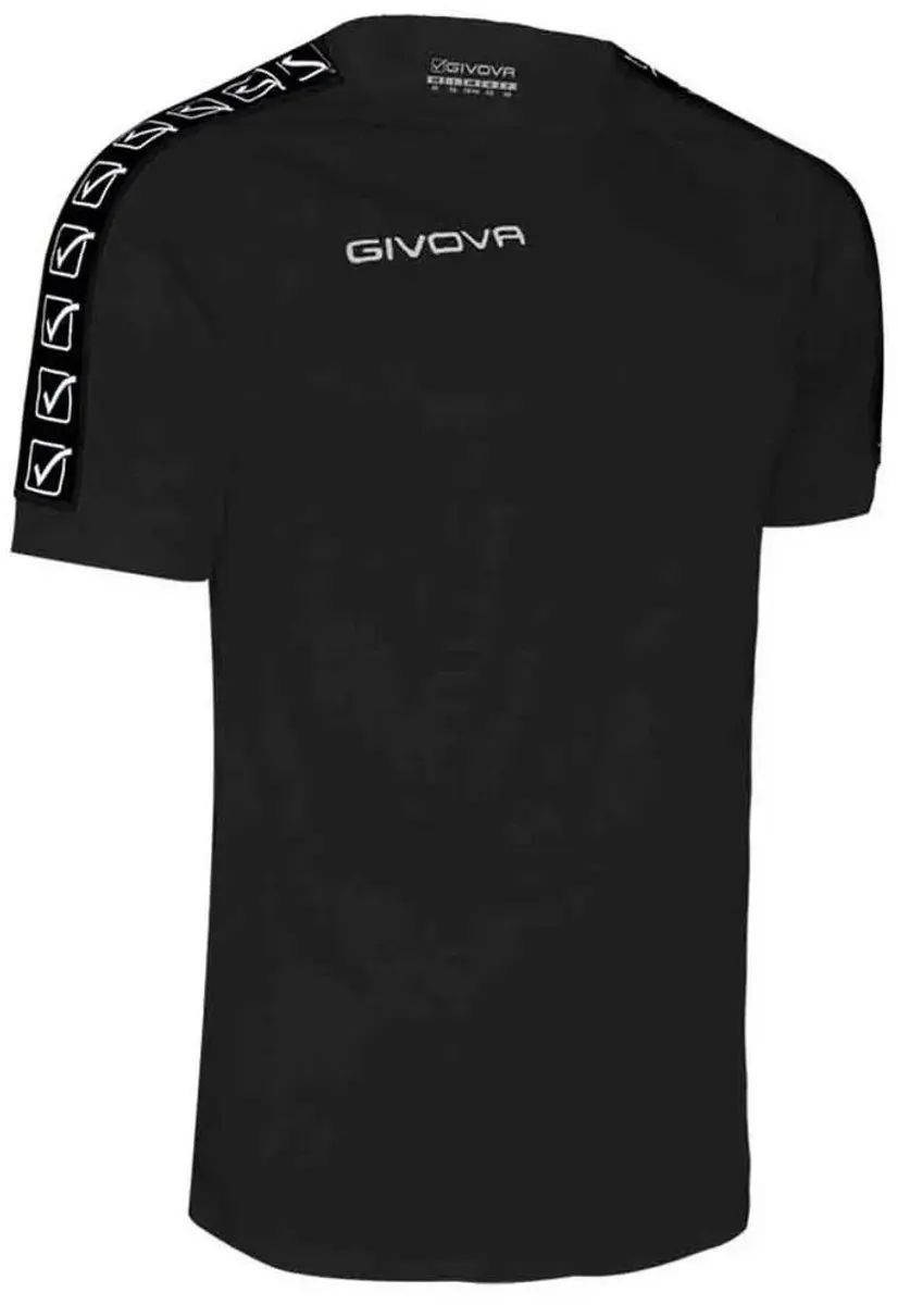 Givova T-shirt Poly Band 3XL - Zwart