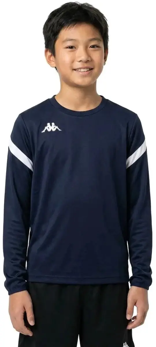 Kappa Dolvano Sweatshirt - 12 jaar - Blauw Marine/Wit