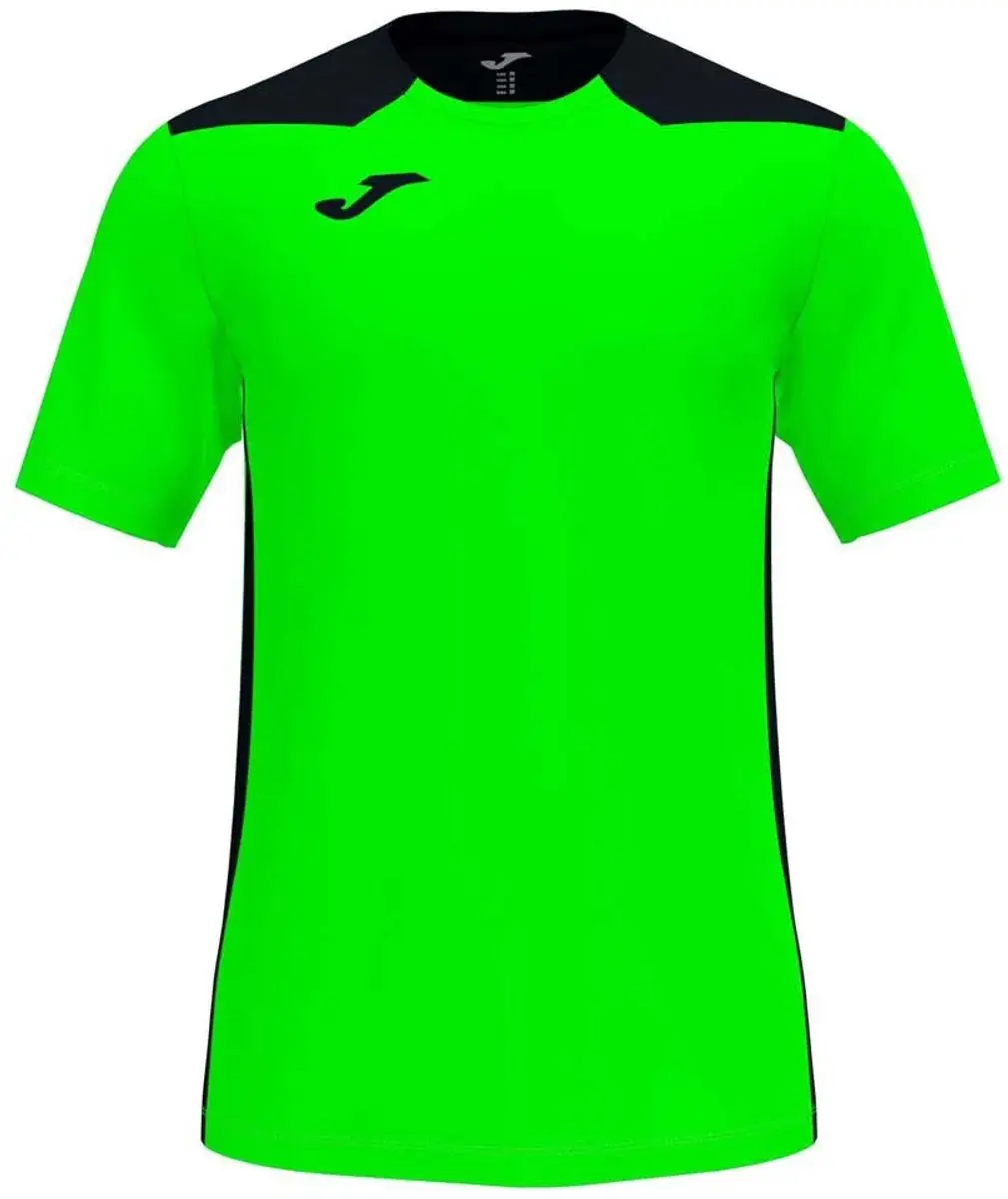 Joma Championship VI Shirt Heren - Fluogroen/Zwart S