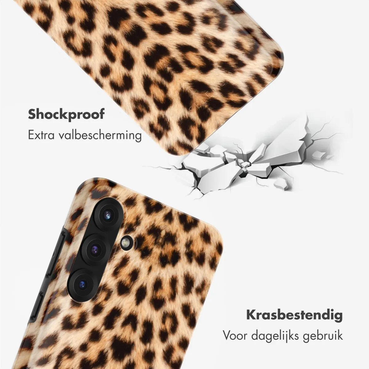 Selencia Hoesje Samsung Galaxy S25 Plus Wild Leo