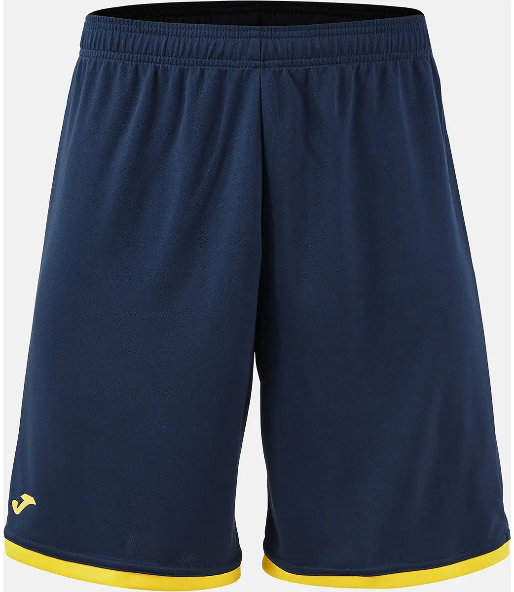 Joma Phoenix III Basketbalshort Heren M - Marine/Geel - afbeelding 3 van 5
