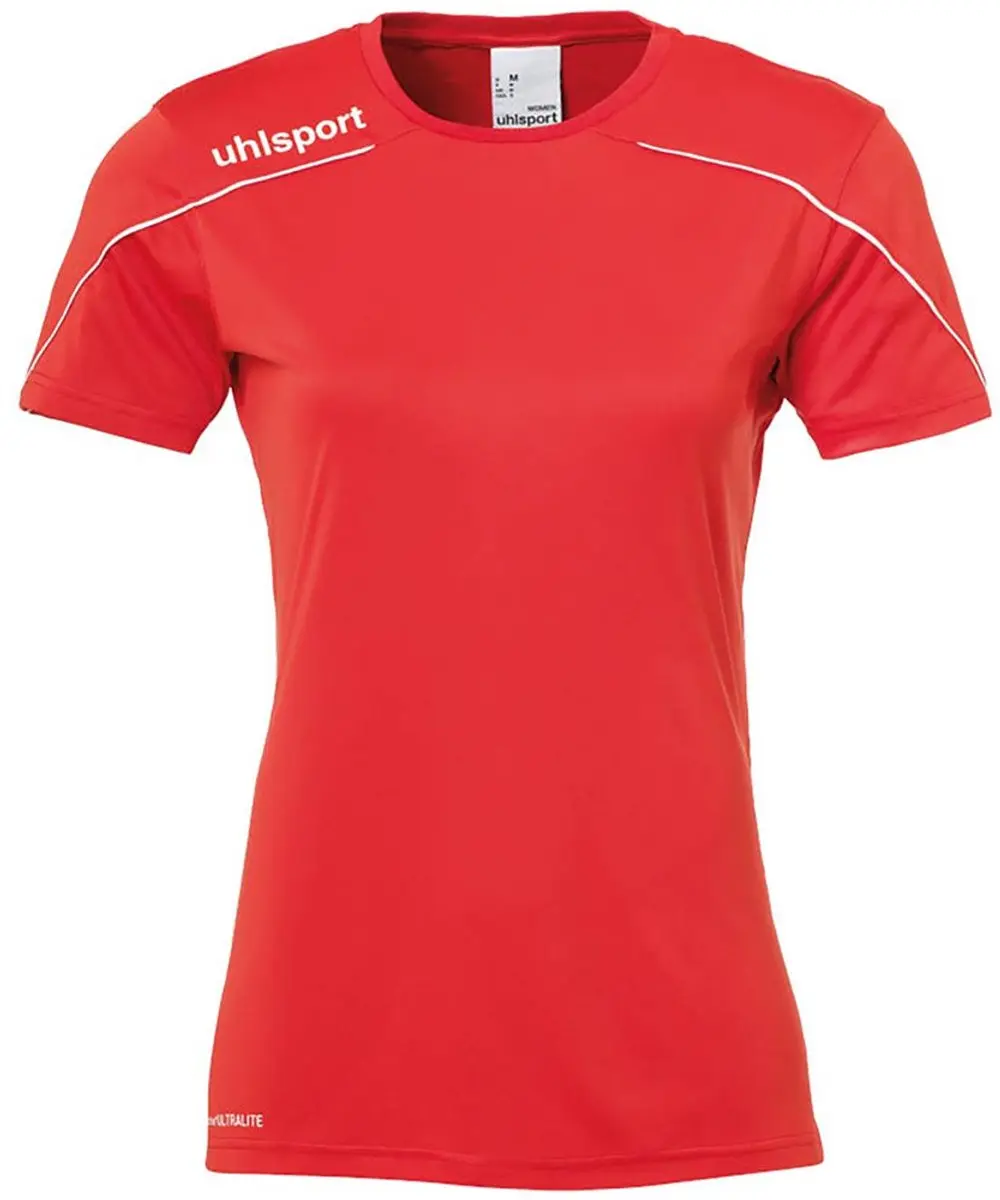 Uhlsport Stream 22 Dames Shirt Rood-Wit Maat L