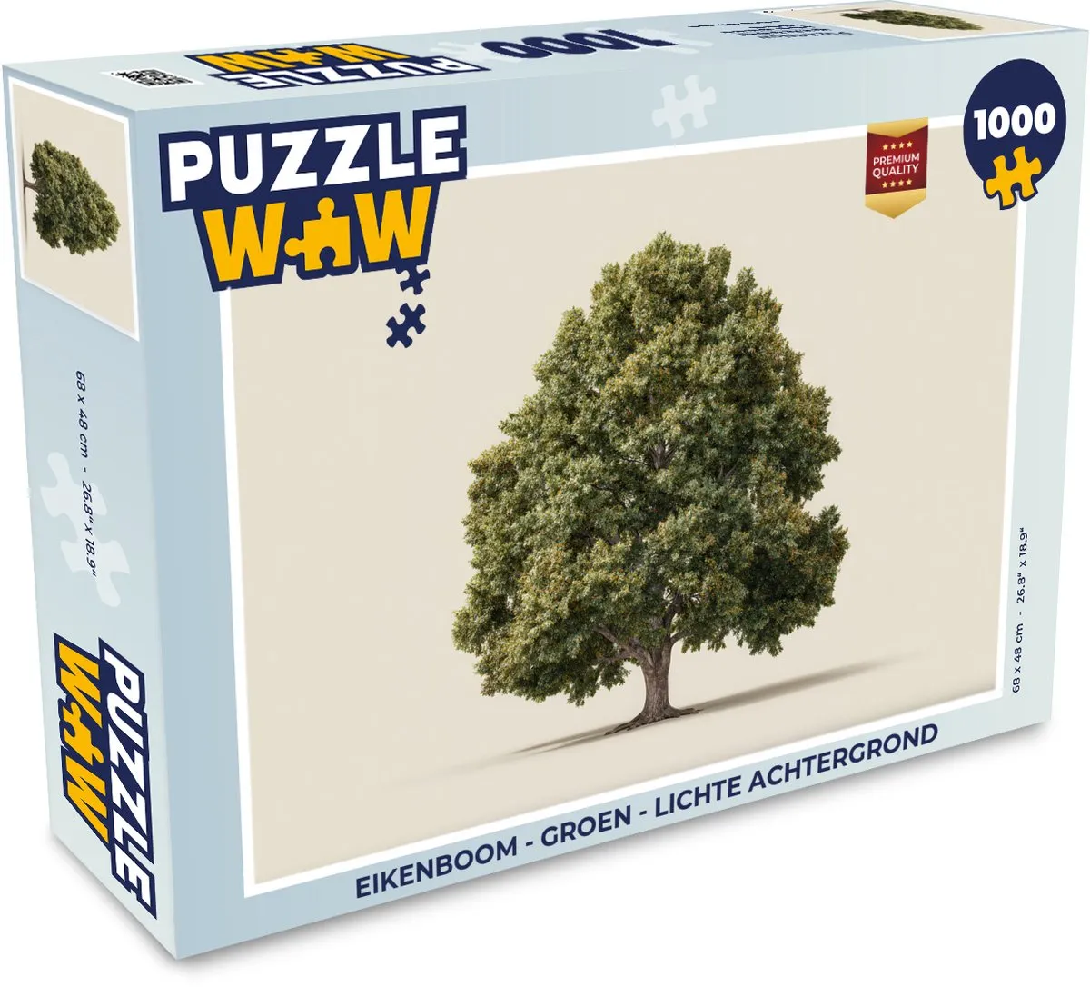 PuzzleWow Eikenboom Legpuzzel 1000 Stuks