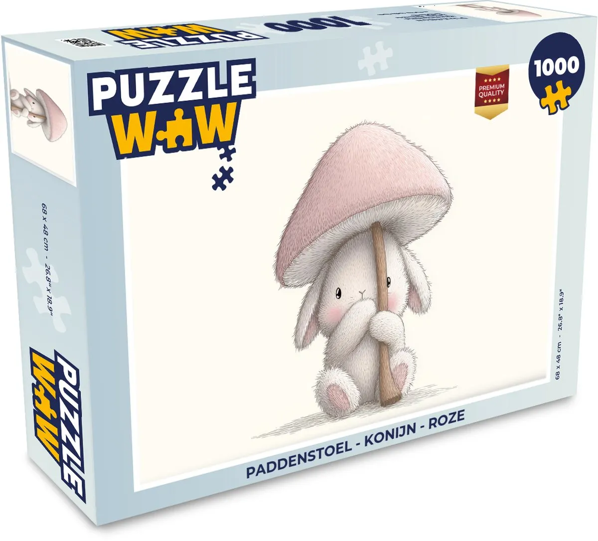 PuzzleWow Legpuzzel Paddenstoel