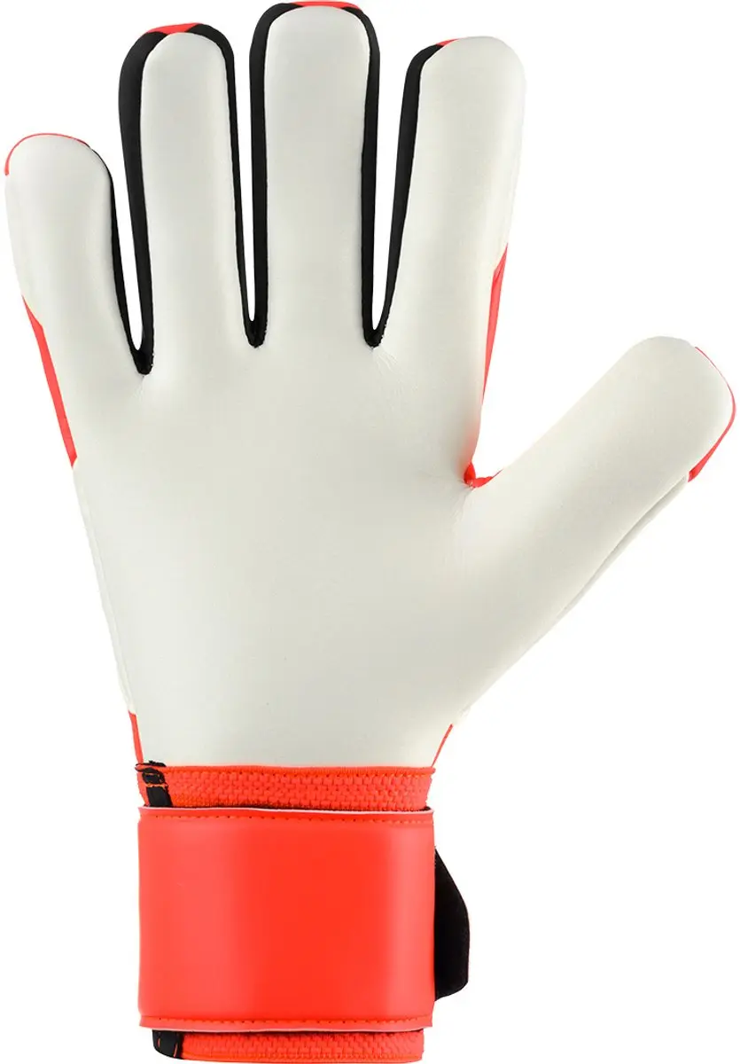 Uhlsport FM ZNE Soft HN Pro Keepershandschoenen 6 - Geel/Zwart/Rood - afbeelding 4 van 6