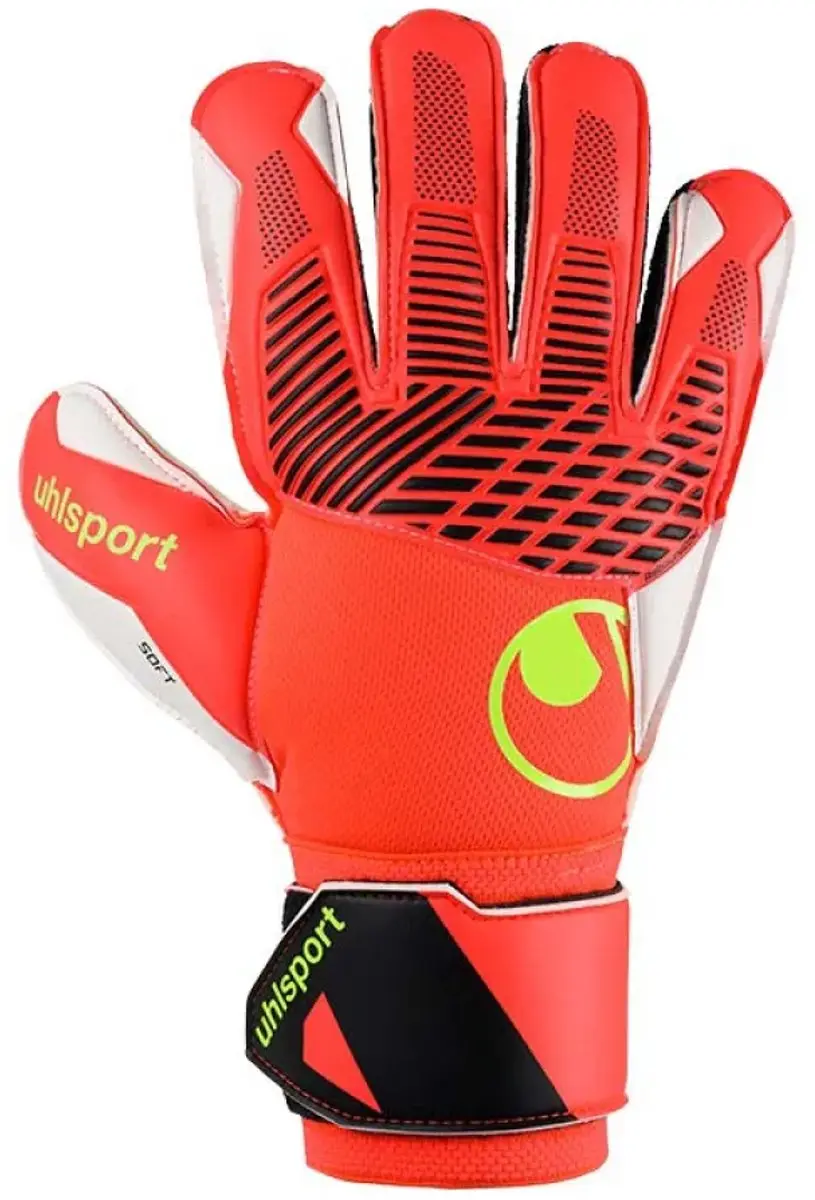 Uhlsport Fangmaschine Soft Pro Keepershandschoenen Rood 7.5