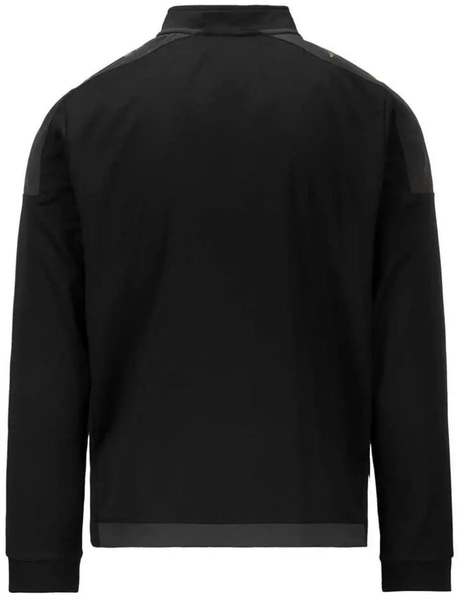 Kappa Gassolo Half Rits Sweatshirt Zwart 3XL Man