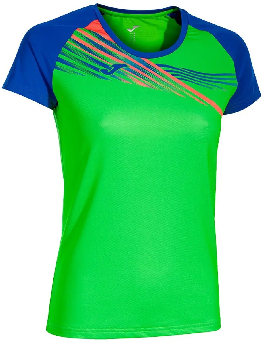 Joma Elite X T-shirt Met Korte Mouwen Groen L Vrouw