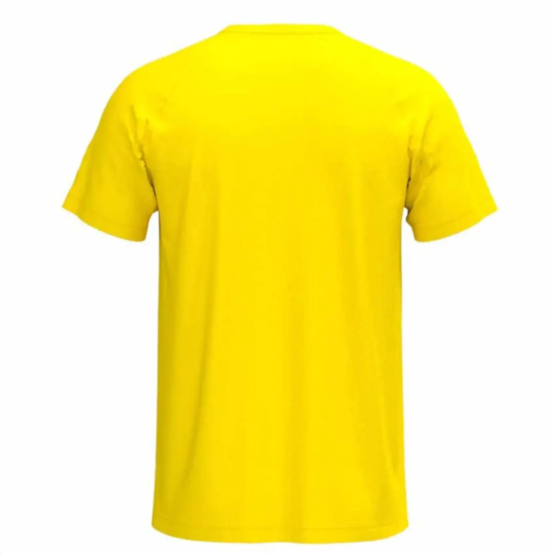 Joma Inter Iv T-shirt Met Korte Mouwen Geel M Man