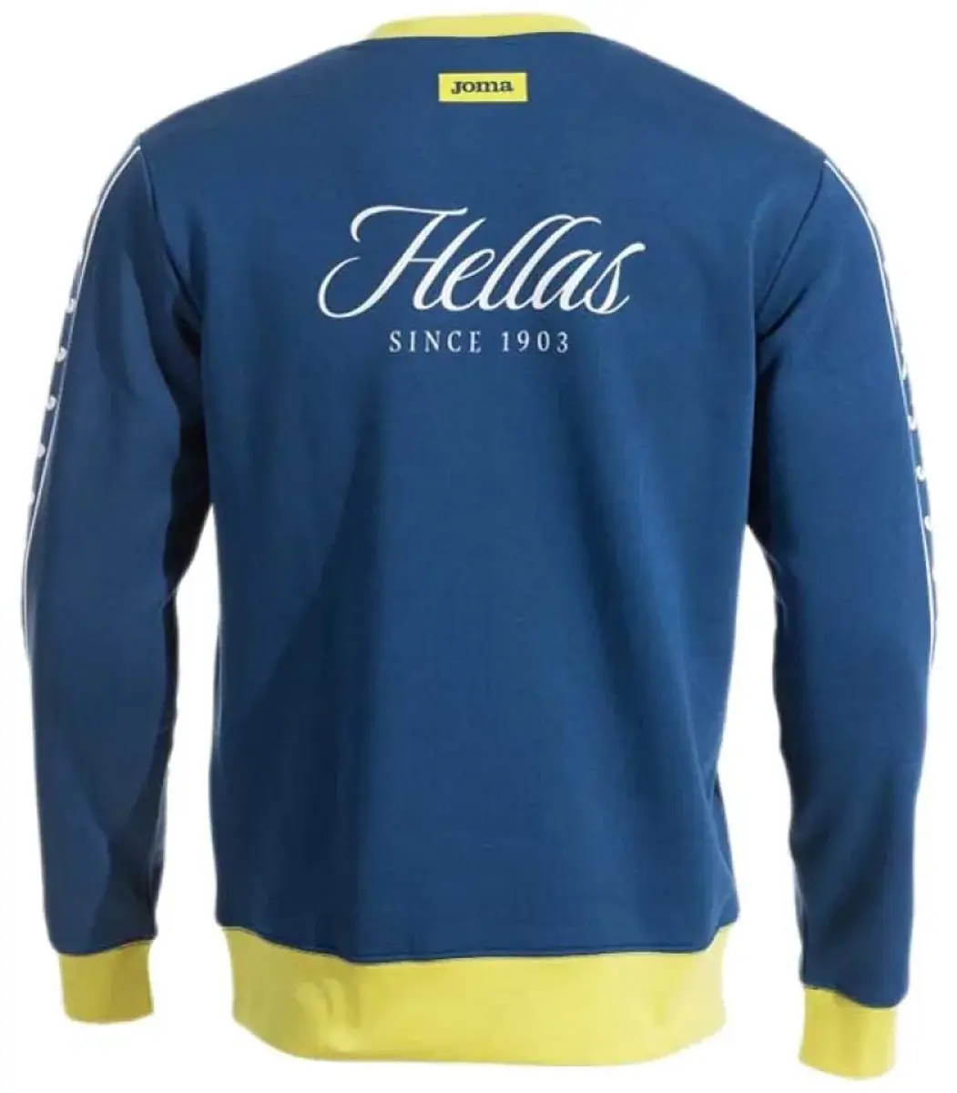 Joma Hellas Verona Fc Sweatshirt Blauw S Man