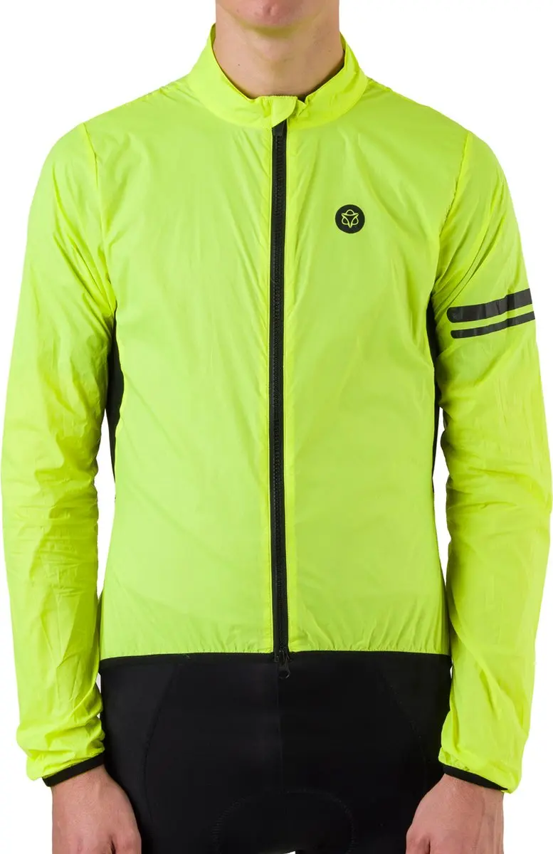 AGU Essential Windjack Heren Geel S - Winddicht & Waterafstotend - afbeelding 3 van 6