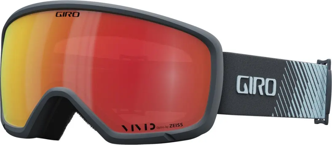 Merkloze Ski-/Snowboardbril met Amber Gold & Gele Lens