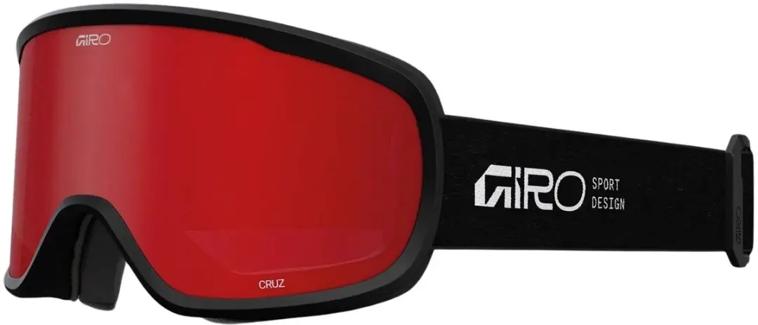 Giro GG CRUZ STACKED BLK AMBER SCARLET Unisex Skibril
