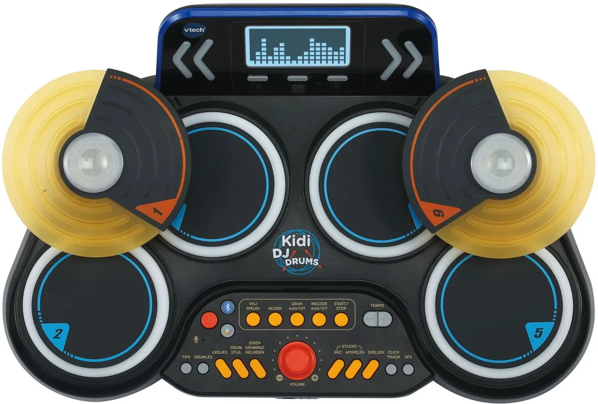 VTech Kidi DJ Drums Interactief Speelgoed - Multicolor