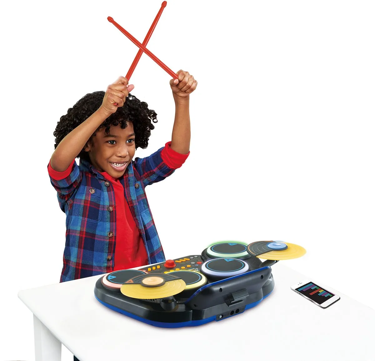 VTech Kidi DJ Drums Interactief Speelgoed - Multicolor