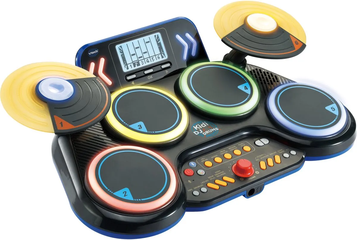 VTech Kidi DJ Drums Interactief Speelgoed - Multicolor