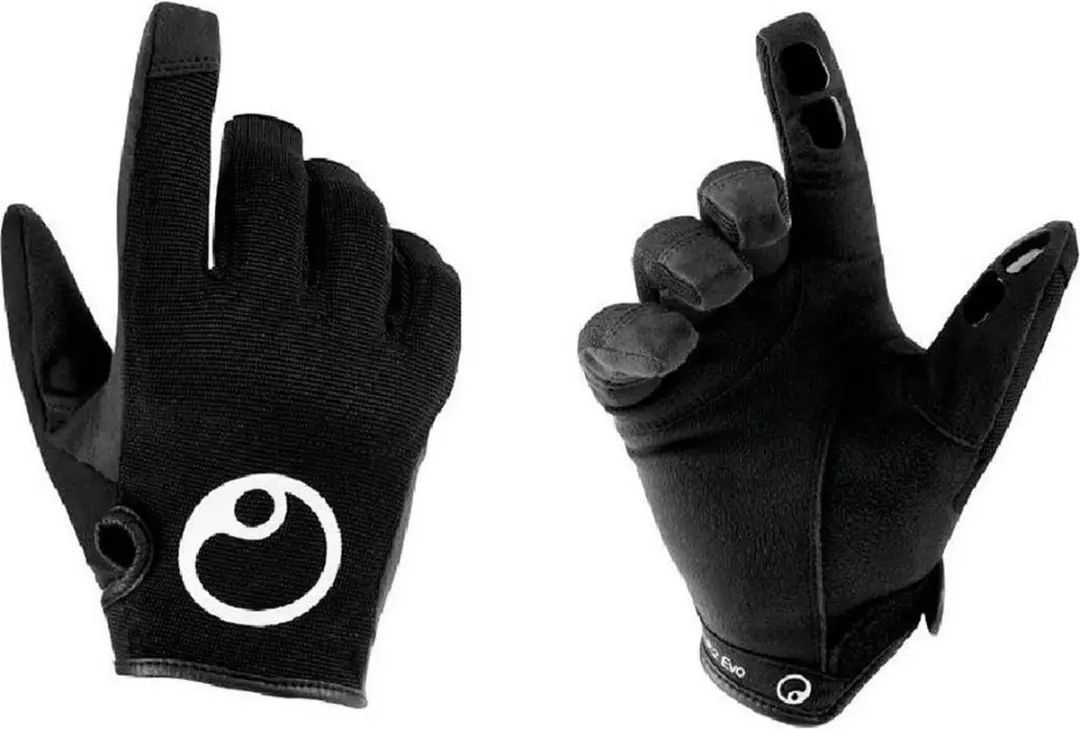 Ergon Handschoen HE2 Evo mt S - Zwart - afbeelding 3 van 4
