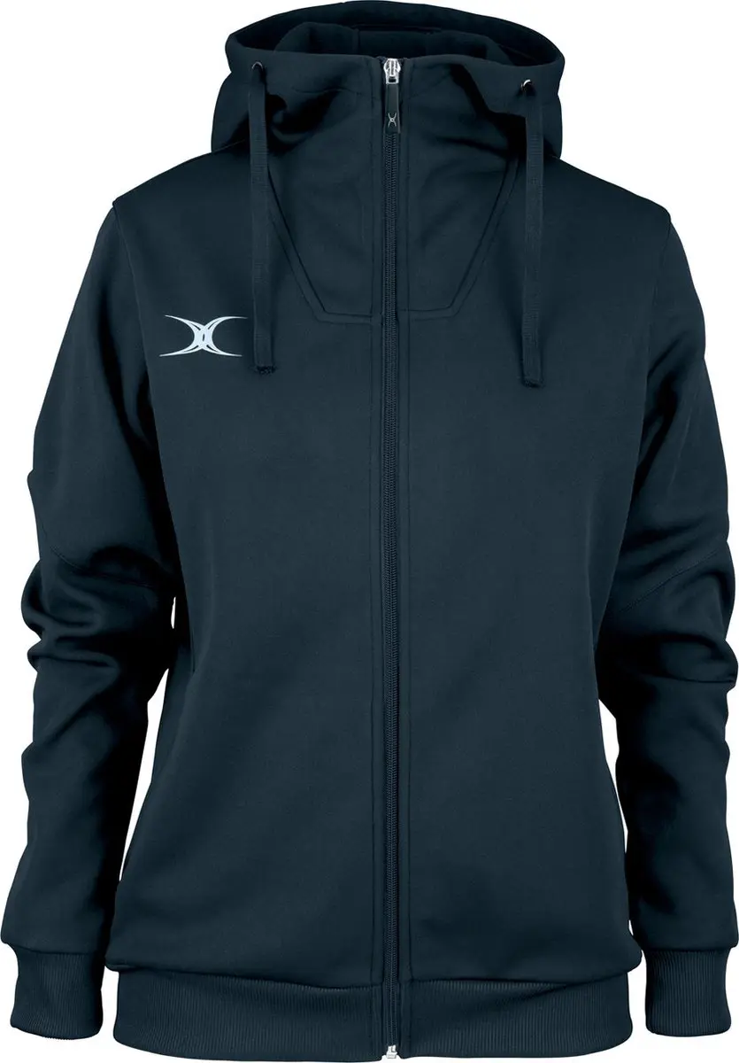 Gilbert Pro Tech Hood Full Zip Wmn - Donker Navy M - afbeelding 3 van 3