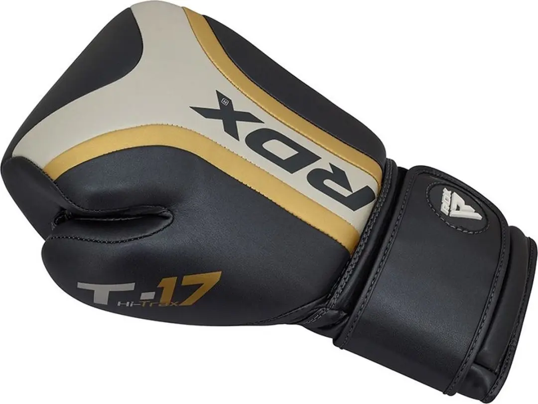 RDX Sports T17 Aura Bokshandschoenen 10 oz - Zwart - afbeelding 2 van 4