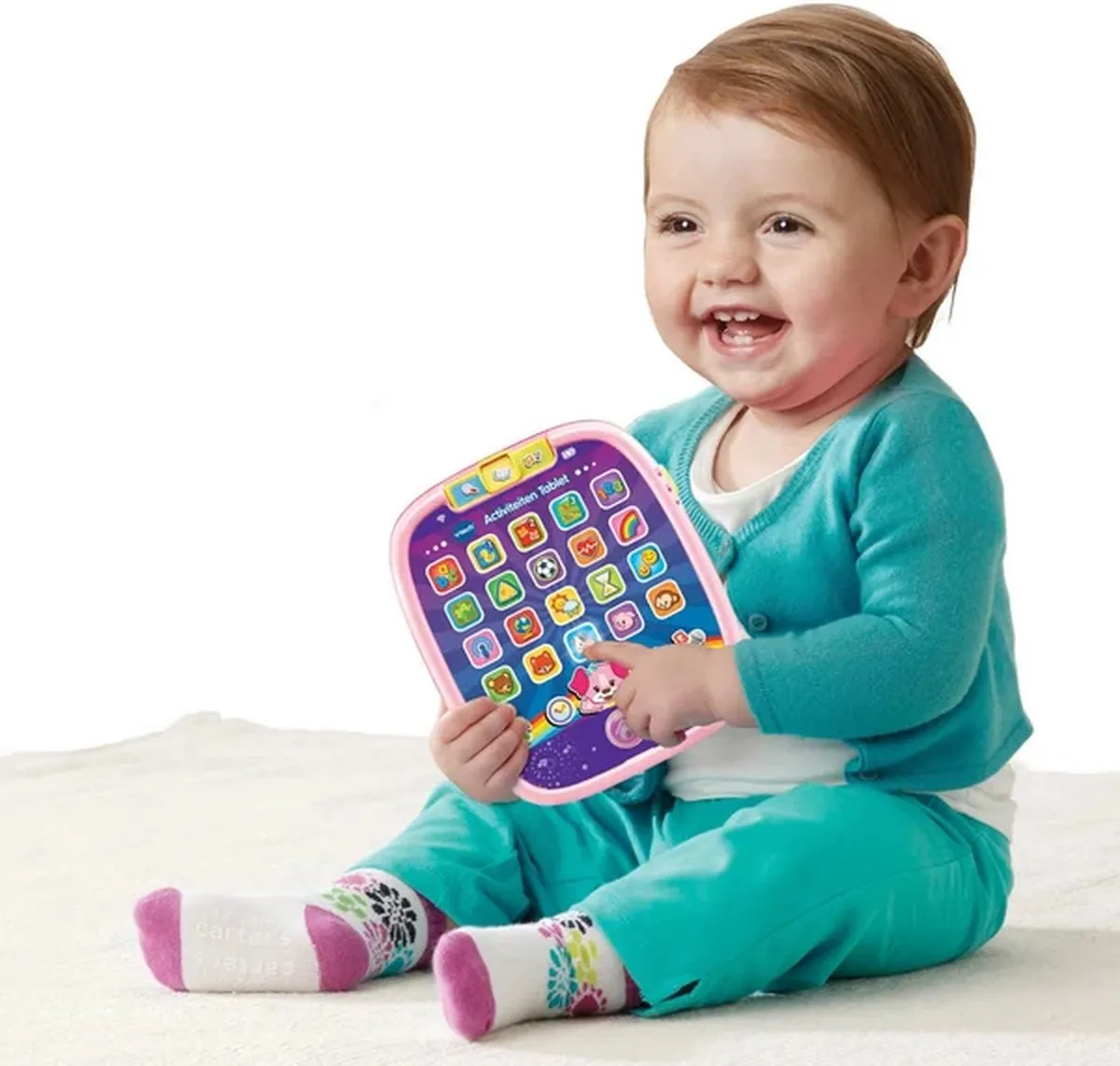 VTech Baby Activiteiten Tablet Roze - 3x AAA - afbeelding 6 van 6