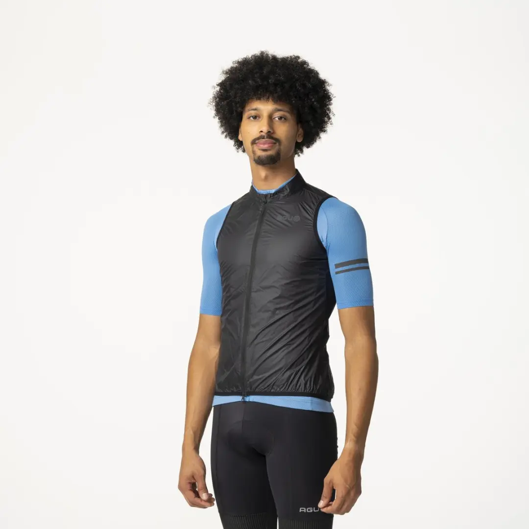 AGU Essential Windbody Fietsjas Heren S - Zwart - afbeelding 3 van 6
