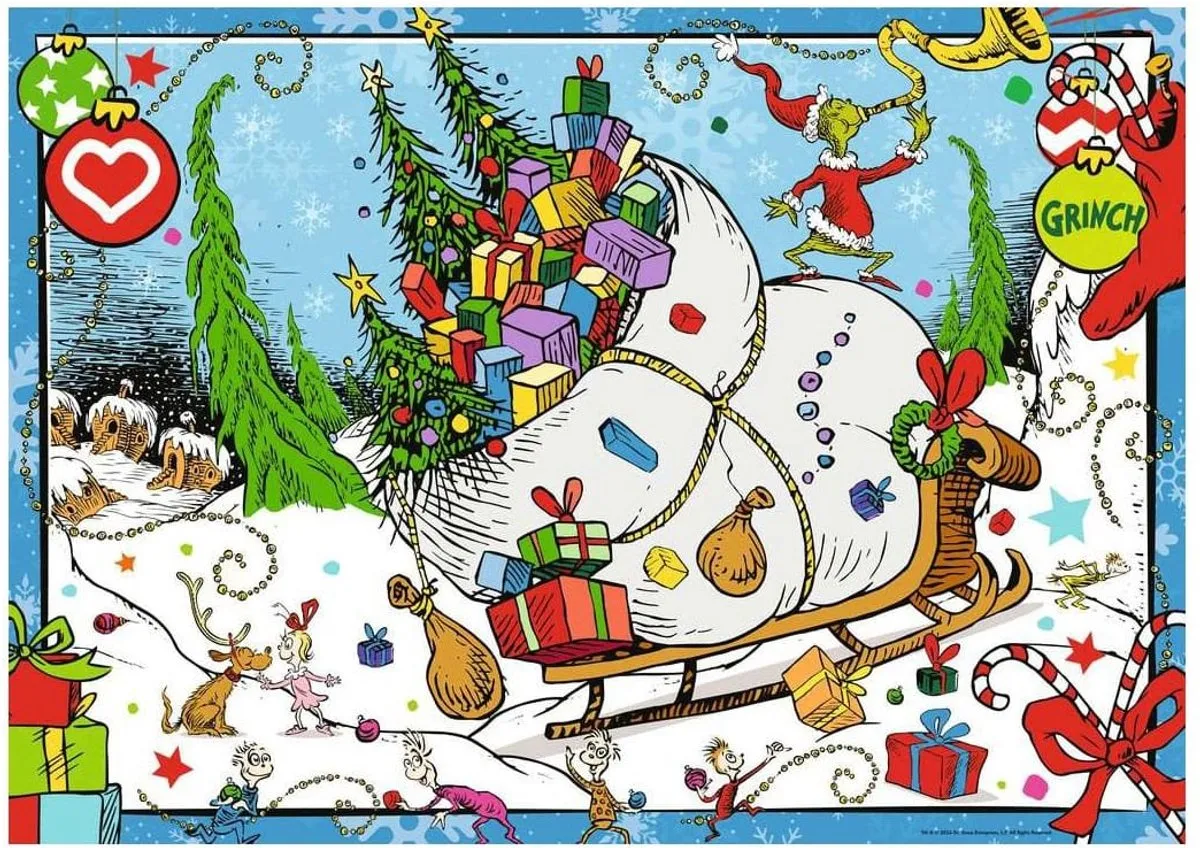 Ravensburger The Grinch Legpuzzel 1000 Stuks - Multicolor